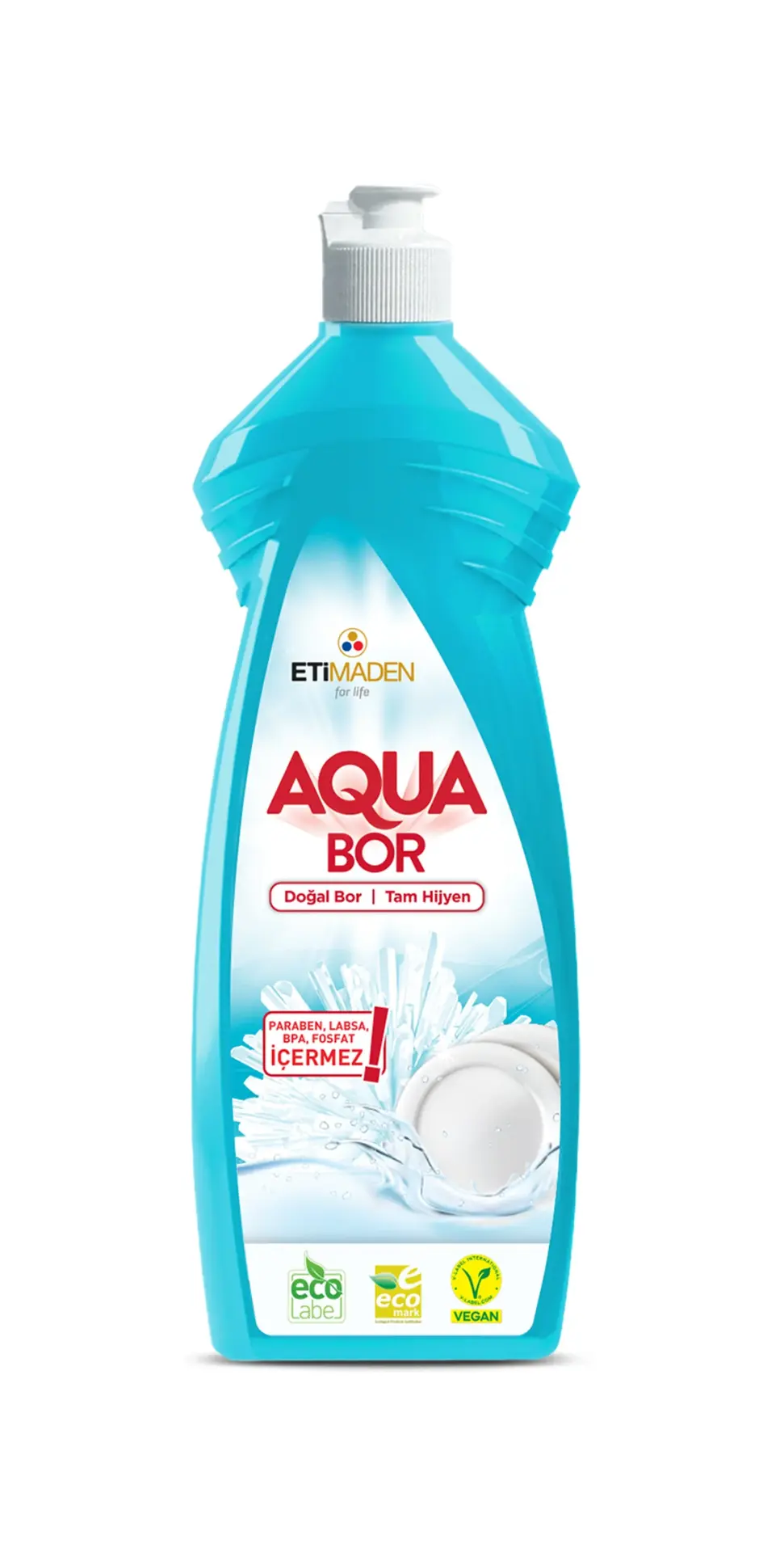 Aquabor Sıvı Bulaşık Deterjanı 650 ml - Elde Yıkama