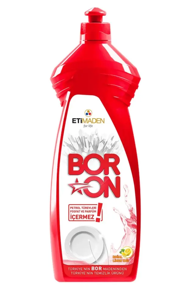 Boron Sıvı Elde Bulaşık Temizlik Ürünü 650 ml