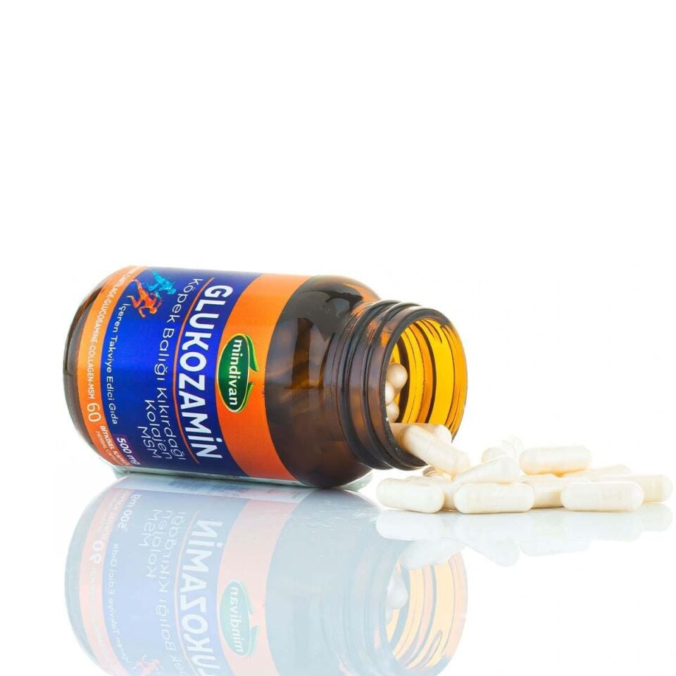 Mindivan Glukozamine, Köpek Balığı Kıkırdağı, Kolajen, Msm 60 Kapsül - Kapsül Gıda Takviyesi
