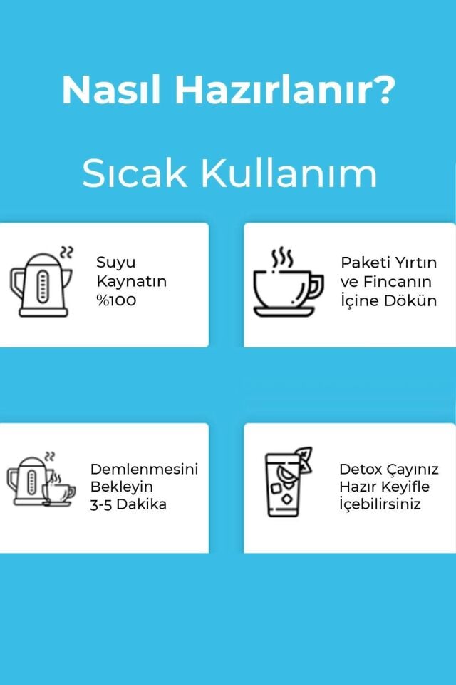 Mindivan Detox 15 gün Çayı 30'lu - Şase Tek Kullanımlık