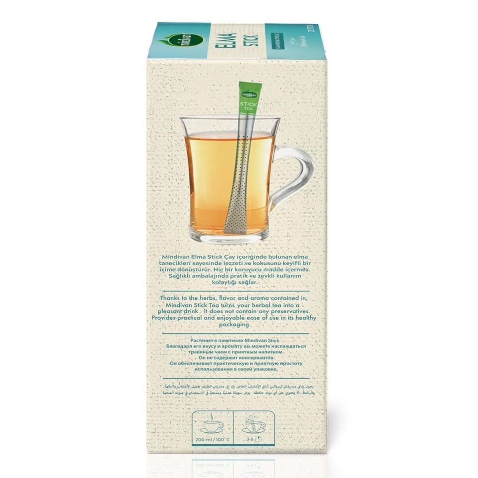 Mindivan Elma Stick Çay 20'li