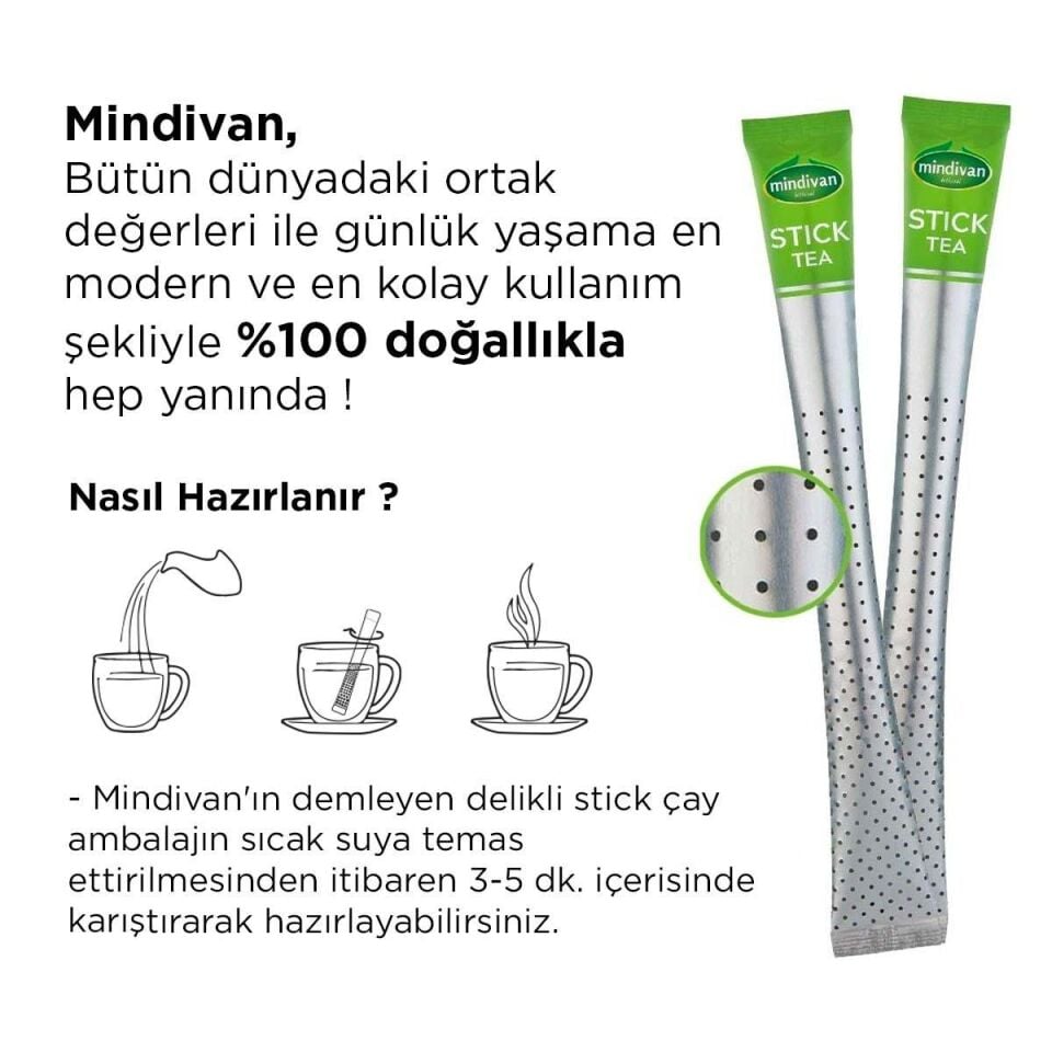 Mindivan Nar Stick Çay 20'li