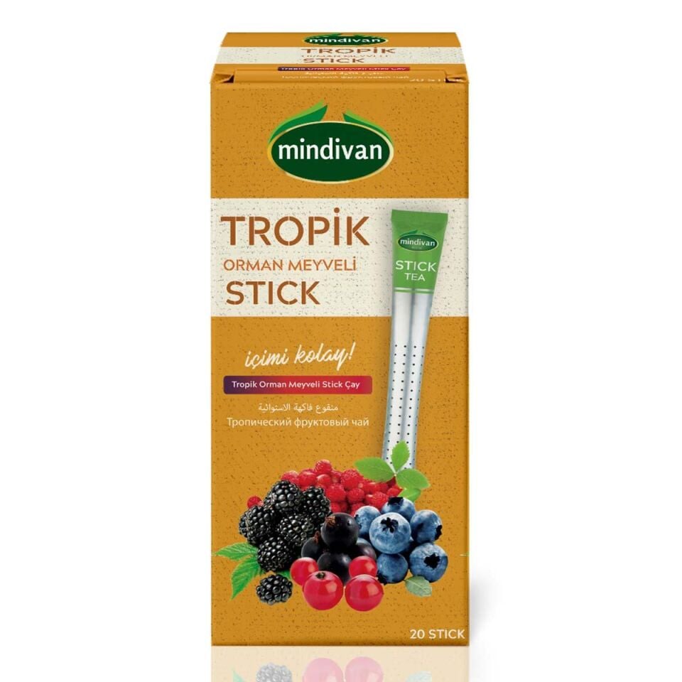 Mindivan Tropik Stick Çay 20'li