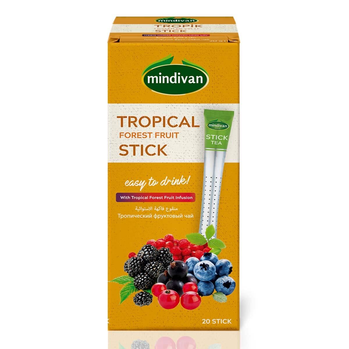 Mindivan Tropik Stick Çay 20'li