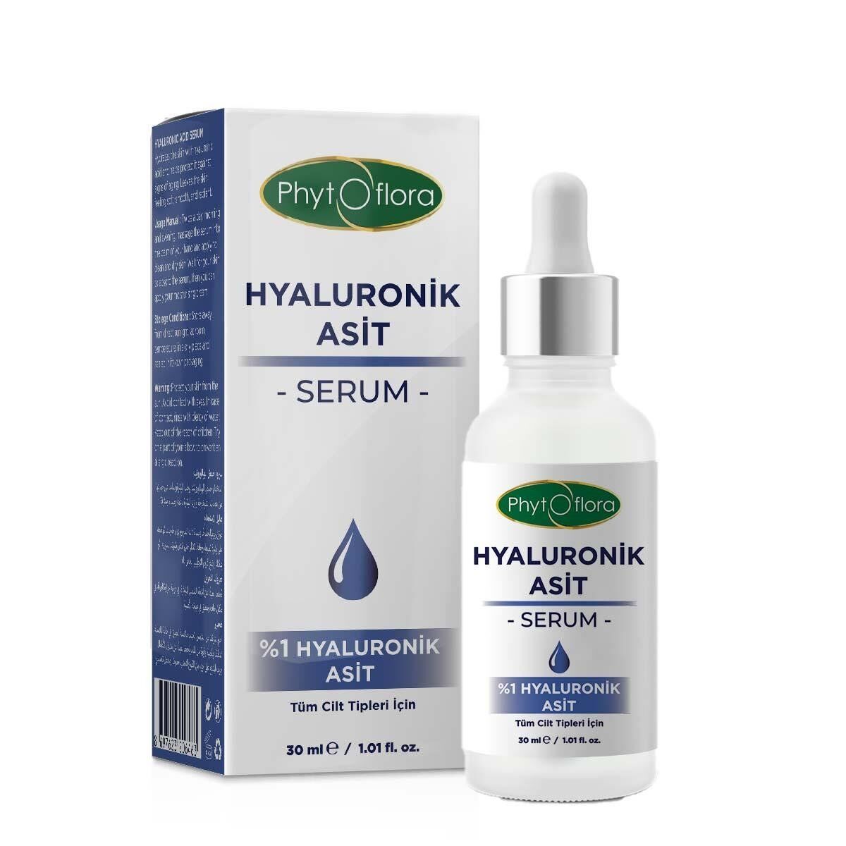PhytOFlora Hyaluronik Asit Serum 30 Ml